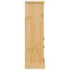 vidaXL Ντουλάπι Μπάνιου Corona 45x33x110 εκ. από Μασίφ Ξύλο Πεύκου