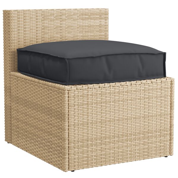 vidaXL Μαξιλάρι παλέτας για κάθισμα Μαύρο 60 x 60 x 12 cm