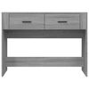vidaXL Τραπέζι Κονσόλα Γκρι Sonoma 100x39x75 εκ. Επεξεργασμένο Ξύλο