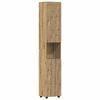 vidaXL &Sigma;&epsilon;&tau; &Nu;&tau;&omicron;&upsilon;&lambda;&alpha;&pi;&iota;ώ&nu; &Mu;&pi;ά&nu;&iota;&omicron;&upsilon; TULUM Artisan Oak 37 x 31,5 x 203 &epsilon;&kappa;