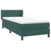 vidaXL Box Spring &Kappa;&rho;&epsilon;&beta;ά&tau;&iota; &mu;&epsilon; &sigma;&tau;&rho;ώ&mu;&alpha; &Sigma;&kappa;&omicron;ύ&rho;&omicron; &pi;&rho;ά&sigma;&iota;&nu;&omicron; 80x210 cm Velvet