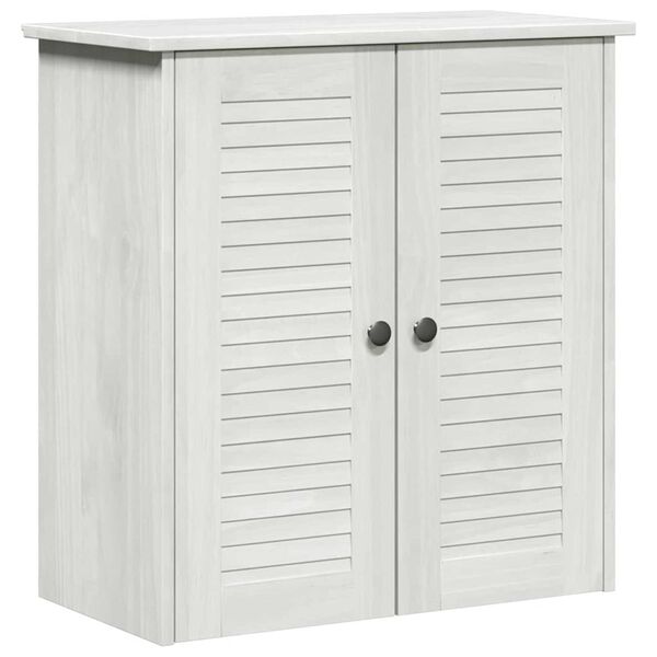 vidaXL Σετ Επίπλων Μπάνιου με ράφι 2 pcs Καφέ 67.5 x 34 x 80 εκ.