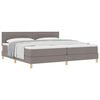vidaXL &Kappa;&rho;&epsilon;&beta;ά&tau;&iota; &mu;&epsilon; &epsilon;&lambda;&alpha;&tau;ή&rho;&iota;&alpha; &mu;&epsilon; &mu;&alpha;&xi;&iota;&lambda;ά&rho;&iota; Taupe 200 x 200 cm ύ&phi;&alpha;&sigma;&mu;&alpha;