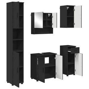 vidaXL &Sigma;&epsilon;&tau; &Epsilon;&pi;ί&pi;&lambda;&omega;&nu; &Mu;&pi;ά&nu;&iota;&omicron;&upsilon; 5 &tau;&mu;&chi;. &Mu;&alpha;ύ&rho;&omicron; 61 x 35 x 64 &epsilon;&kappa;.