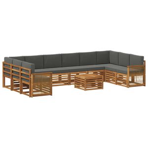 vidaXL &Sigma;&epsilon;&iota;&rho;ά &Kappa;&alpha;&nu;&alpha;&pi;έ &Epsilon;&xi;&omega;&tau;&epsilon;&rho;&iota;&kappa;&omicron;ύ &mu;&epsilon; &mu;&alpha;&xi;&iota;&lambda;ά&rho;&iota; 8 pcs &Phi;&upsilon;&sigma;&iota;&kappa;ό &kappa;&alpha;&iota; &Alpha;&nu;&theta;&rho;&alpha;&kappa;ί