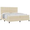 vidaXL &Kappa;&rho;&epsilon;&beta;ά&tau;&iota; &mu;&epsilon; &epsilon;&lambda;&alpha;&tau;ή&rho;&iota;&alpha; &mu;&epsilon; &kappa;&epsilon;&phi;&alpha;&lambda;ά&rho;&iota; &Kappa;&rho;&epsilon;&mu; 200 x 200 cm ύ&phi;&alpha;&sigma;&mu;&alpha;
