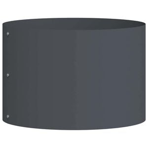 vidaXL Γλάστρα Κήπου Ανθρακί 30 x 30 x 20 cm Ψυχρής έλασης χάλυβας