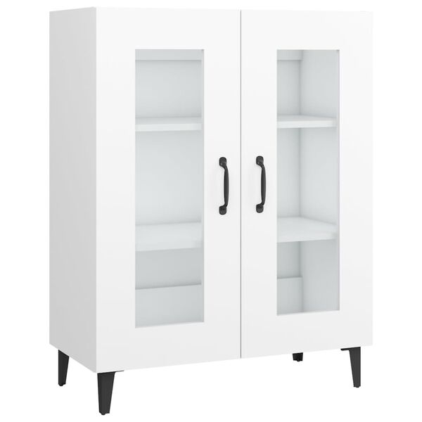 vidaXL Ντουλάπι Λευκό 69,5 x 34 x 90 εκ. από Επεξεργασμένο Ξύλο