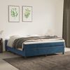 vidaXL &Kappa;&rho;&epsilon;&beta;ά&tau;&iota; Boxspring &mu;&epsilon; &Sigma;&tau;&rho;ώ&mu;&alpha; &Sigma;&kappa;&omicron;ύ&rho;&omicron; &Mu;&pi;&lambda;&epsilon; 160x200 &epsilon;&kappa;. &Beta;&epsilon;&lambda;&omicron;ύ&delta;&iota;&nu;&omicron;