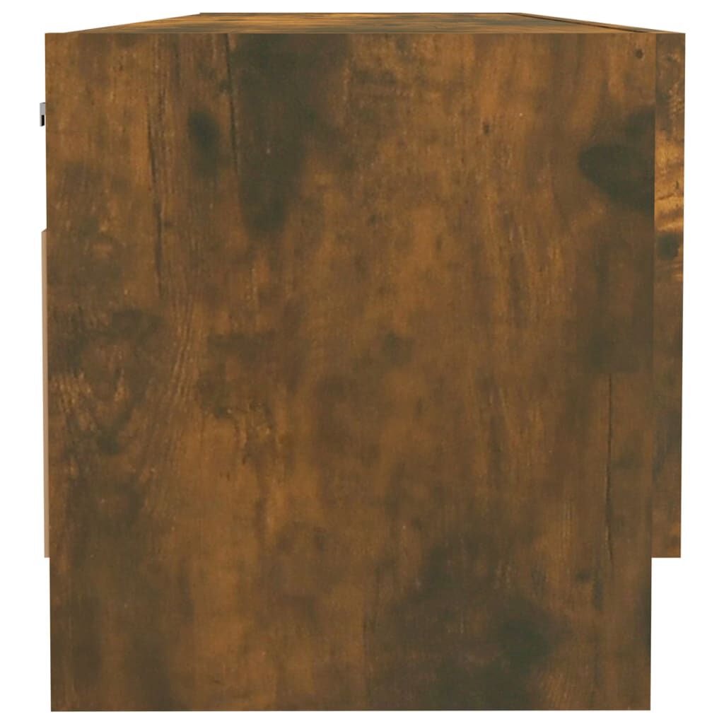 vidaXL Ντουλάπα Καπνιστή Δρυς 100x32,5x35 εκ. από Επεξεργασμένο Ξύλο