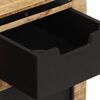 vidaXL Έπιπλο Αποθήκευσης 2 Συρτάρια 55x35x60 εκ. Μασίφ Ξύλο Μάνγκο