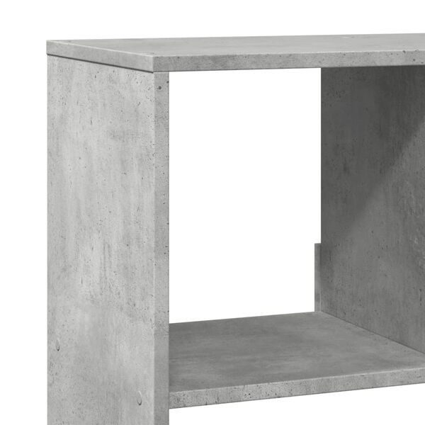 vidaXL Βιβλιοθήκη/Διαχωριστικό Χώρου Γκρι 100x33x156,5 εκ. Επεξ. Ξύλο