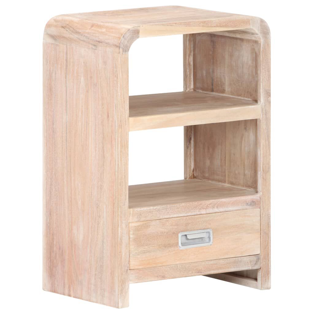 vidaXL Κομοδίνο 40 x 30 x 60 εκ. από Μασίφ Ξύλο Ακακίας