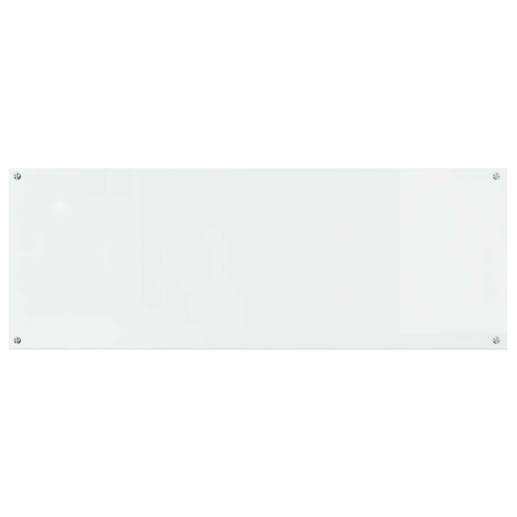 vidaXL Κουζινοκάγκελο Διάφανο 110x40x0.6 εκ Σκληρυμένο Γυαλί