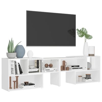 vidaXL Έπιπλο Τηλεόρασης Λευκό 149 x 30 x 52 εκ. από Μοριοσανίδα