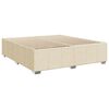 vidaXL &Kappa;&rho;&epsilon;&beta;ά&tau;&iota; Boxspring &mu;&epsilon; &Sigma;&tau;&rho;ώ&mu;&alpha; &Kappa;&rho;&epsilon;&mu; 180x200 &epsilon;&kappa;. &Upsilon;&phi;&alpha;&sigma;&mu;ά&tau;&iota;&nu;&omicron;