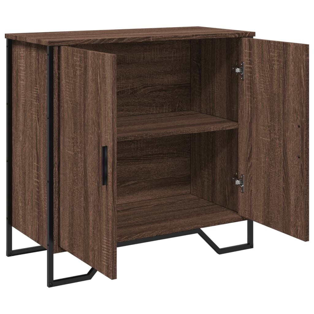 vidaXL Μπουφές Καφέ Δρυς 78x35,5x74,5 εκ. από Επεξεργασμένο Ξύλο