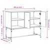 vidaXL Μπουφές Μαύρος 100 x 40 x 79,5 εκ. από Επεξεργασμένο Ξύλο