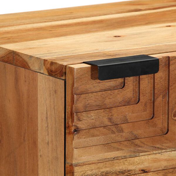 vidaXL Υψηλόμπαθος 40x33x110 εκ Μασίφ ξύλο ακακίας