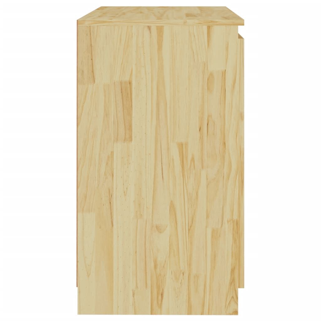 vidaXL Βοηθητικό Ντουλάπι 60 x 36 x 65 εκ. από Μασίφ Ξύλο Πεύκου