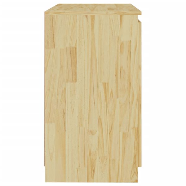 vidaXL Βοηθητικό Ντουλάπι 60 x 36 x 65 εκ. από Μασίφ Ξύλο Πεύκου