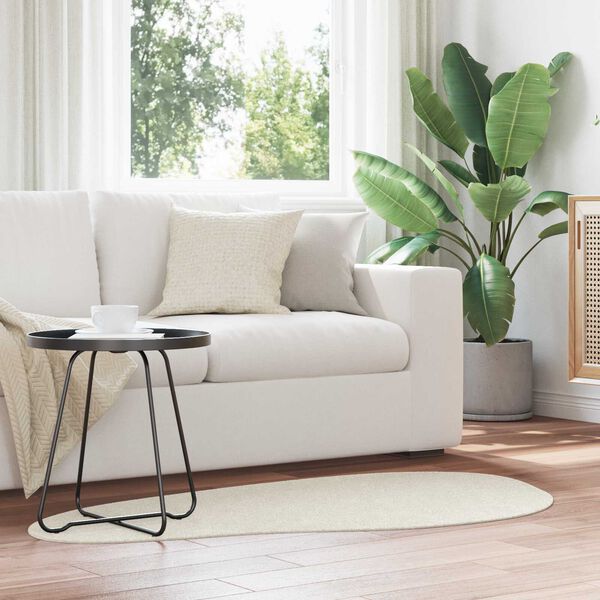 vidaXL Χαλί "HUARTE" Μαλακό και Πλέσιμου Κρεμ 80x150 εκ
