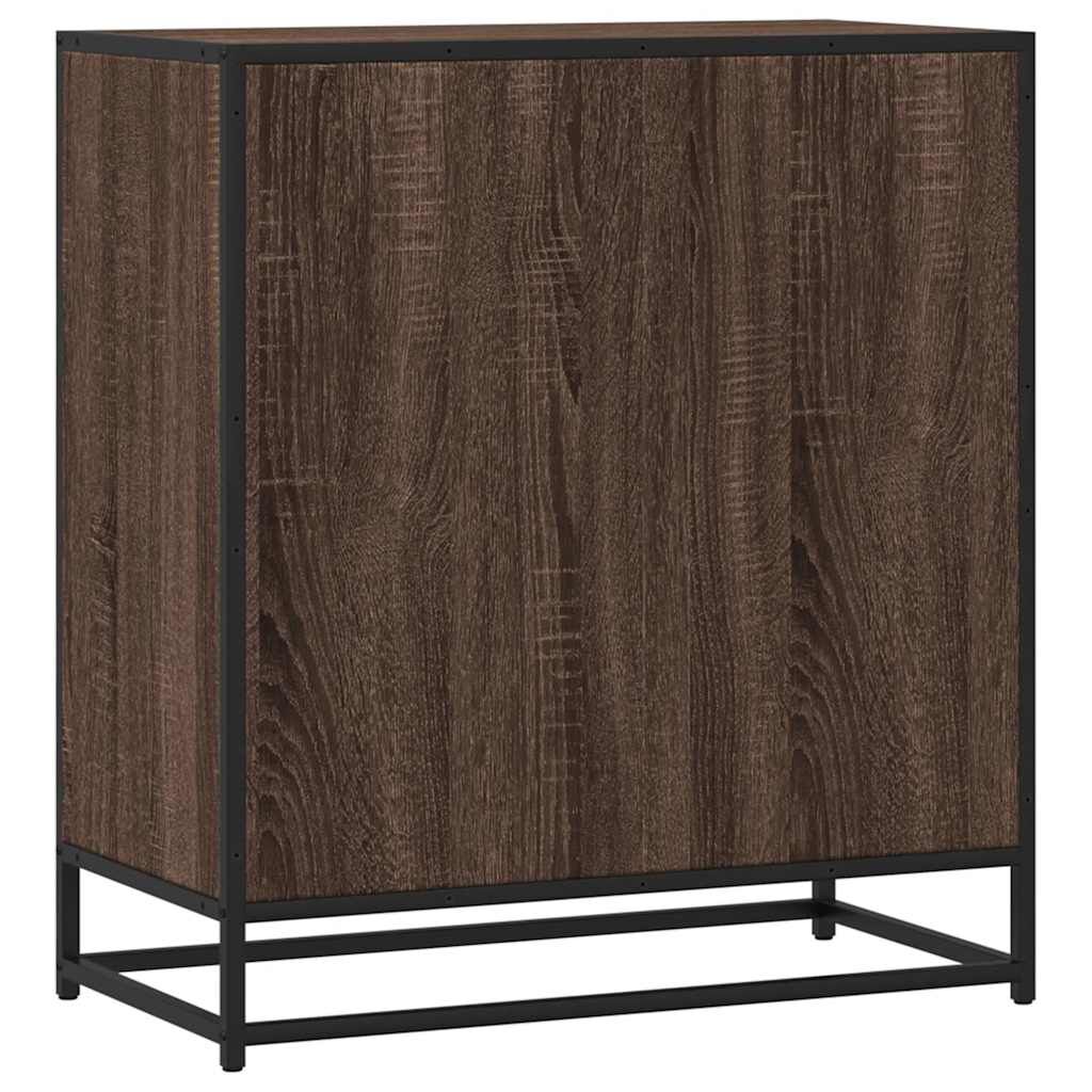 vidaXL Συρταριέρα καφέ δρυς 68x35x76 cm Κατασκευασμένο ξύλο