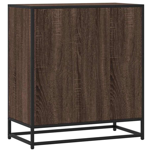 vidaXL Συρταριέρα καφέ δρυς 68x35x76 cm Κατασκευασμένο ξύλο