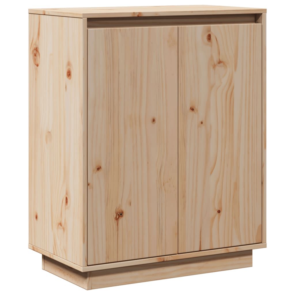 vidaXL Ντουλάπι 60 x 34 x 75 εκ. από Μασίφ Ξύλο Πεύκου
