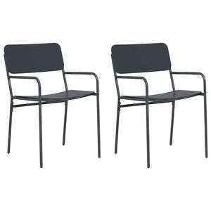 vidaXL &Kappa;&alpha;&rho;έ&kappa;&lambda;&epsilon;&sigmaf; &Kappa;ή&pi;&omicron;&upsilon; 2 pcs &Alpha;&nu;&theta;&rho;&alpha;&kappa;ί 51 x 55 x 81 &epsilon;&kappa; &Alpha;&tau;&sigma;ά&lambda;&iota;