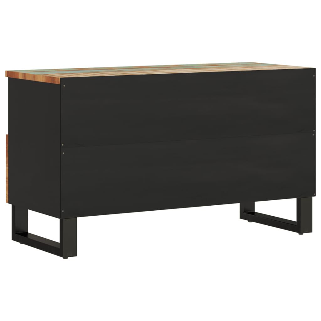 vidaXL Έπιπλο Τηλεόρασης 80x33x46 εκ. Μασίφ Ανακυκλ. Ξύλο & Επεξ. Ξύλο