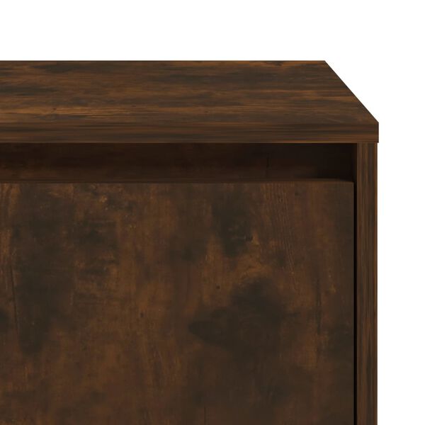 vidaXL Κομοδίνα 2 Τεμ. Καπ. Δρυς 45x34x44,5 εκ. από Επεξεργασμένο Ξύλο