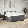 vidaXL &Kappa;&rho;&epsilon;&beta;ά&tau;&iota; Boxspring &mu;&epsilon; &Sigma;&tau;&rho;ώ&mu;&alpha; &Sigma;&kappa;&omicron;ύ&rho;&omicron; &Gamma;&kappa;&rho;&iota; 180x200 &epsilon;&kappa; &Upsilon;&phi;&alpha;&sigma;&mu;ά&tau;&iota;&nu;