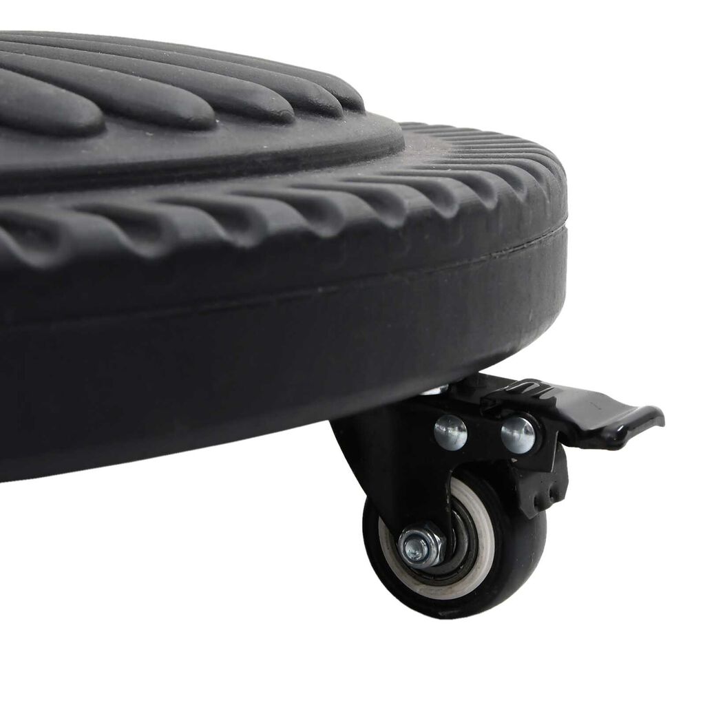 vidaXL Βάση Παράσολου με Ρόδες για Πόλους Ø38-48 mm 13 kg Στρογγυλή