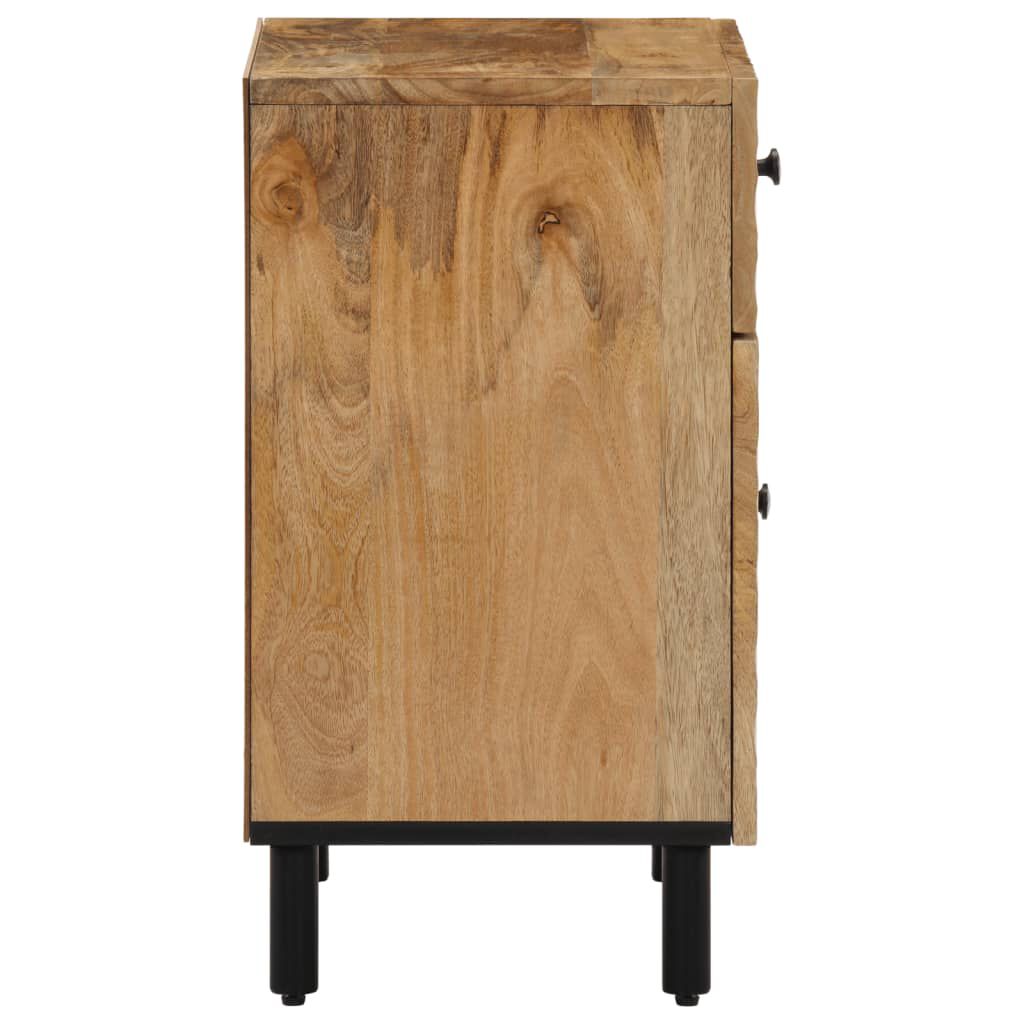 vidaXL Κομοδίνο 50 x 33 x 60 εκ. από Μασίφ Ξύλο Μάνγκο