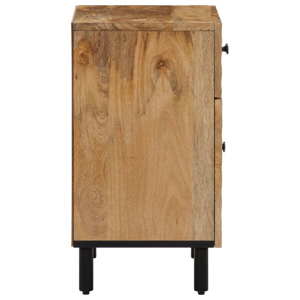vidaXL Κομοδίνο 50 x 33 x 60 εκ. από Μασίφ Ξύλο Μάνγκο
