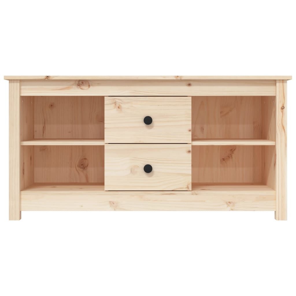 vidaXL Έπιπλο Τηλεόρασης 103 x 36,5 x 52 εκ. από Μασίφ Ξύλο Πεύκου