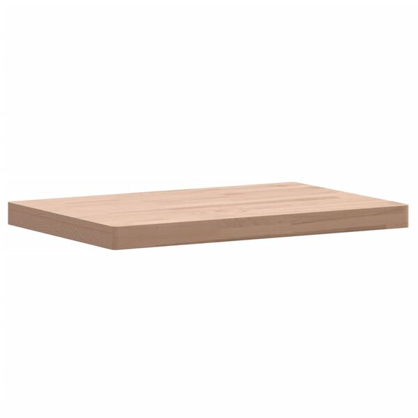 vidaXL Πάγκος Μπάνιου 60x40x4 εκ. από Μασίφ Ξύλο Οξιάς