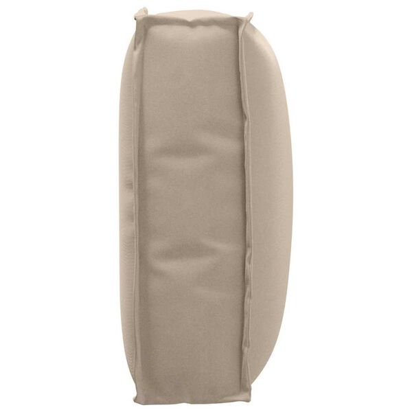vidaXL Μαξιλάρι παλέτας για πλάτη Taupe 50 x 40 x 12 cm Ύφασμα Oxford
