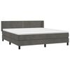 vidaXL &Kappa;&rho;&epsilon;&beta;ά&tau;&iota; Boxspring &mu;&epsilon; &Sigma;&tau;&rho;ώ&mu;&alpha; &Sigma;&kappa;&omicron;ύ&rho;&omicron; &Gamma;&kappa;&rho;&iota; 160x200 &epsilon;&kappa;. &Beta;&epsilon;&lambda;&omicron;ύ&delta;&iota;&nu;&omicron;