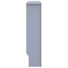 vidaXL Κάλυμμα Καλοριφέρ Ανθρακί 112 x 19 x 81,5 εκ. από MDF
