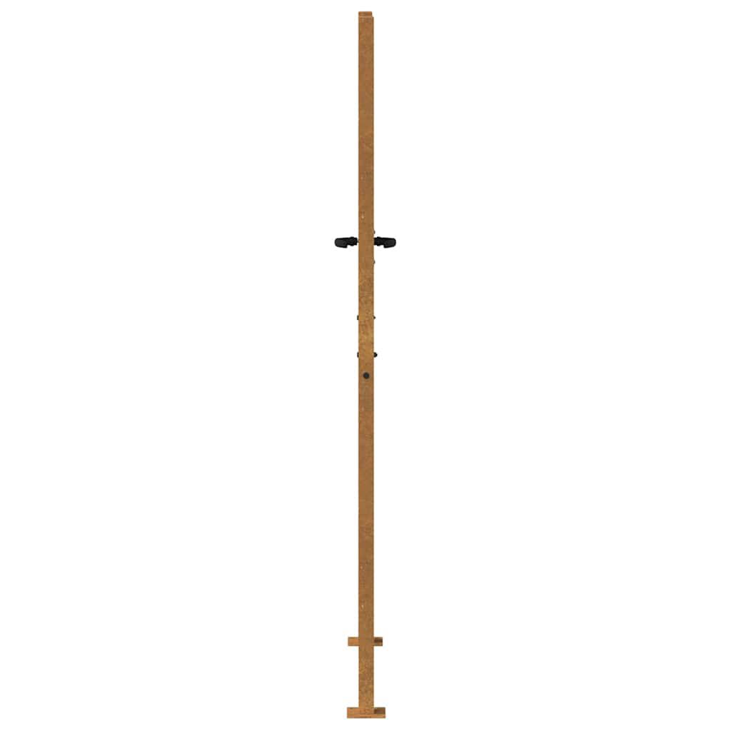 vidaXL Πύλη Κήπου 105 x 180 εκ. από Ατσάλι Corten