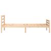 vidaXL Πλαίσιο Κρεβατιού 90 x 200 εκ. από Μασίφ Ξύλο