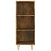 vidaXL Ντουλάπι Καπνιστή Δρυς 34,5 x 32,5 x 90 εκ. Επεξεργασμένο Ξύλο