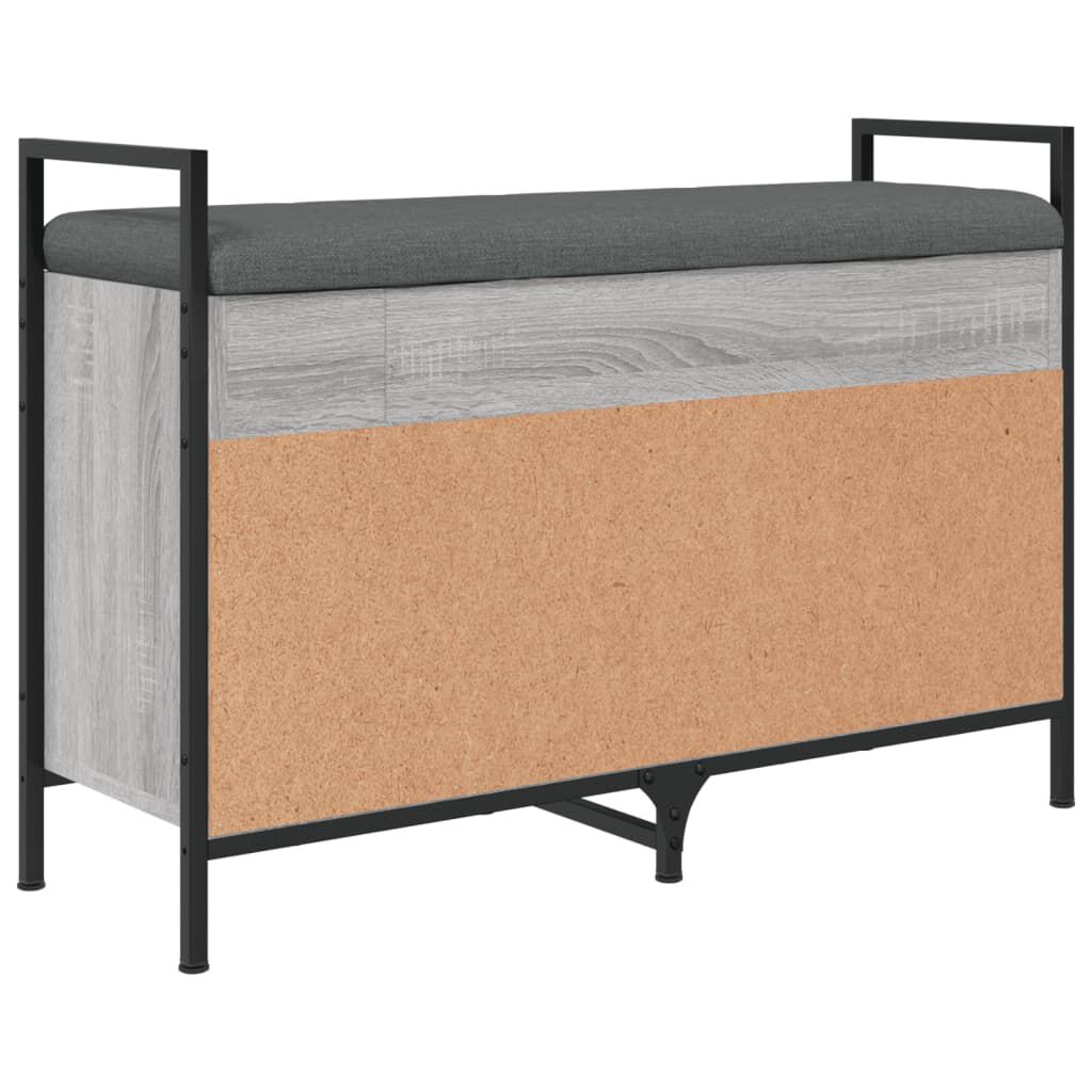 vidaXL Παπουτσοθήκη Γκρι Sonoma 85,5x32x57,5εκ. από Επεξεργασμένο Ξύλο