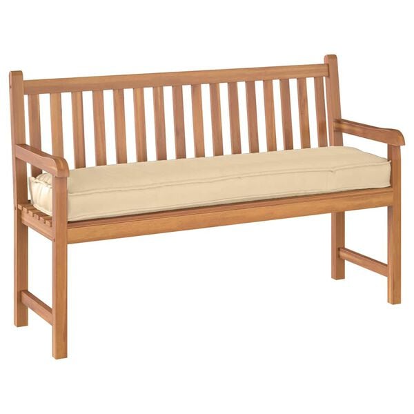 vidaXL Μαξιλάρι παλέτας για πάγκο Μπεζ 150 x 40 x 8 εκ. Ύφασμα Oxford