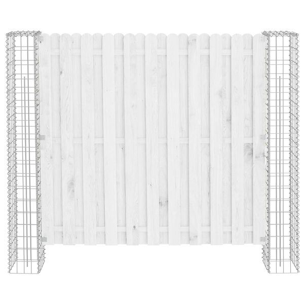 vidaXL &Sigma;&tau;ύ&lambda;&omicron;&sigmaf; &Pi;&epsilon;&rho;&iota;&phi;&rho;ά&xi;&epsilon;&omega;&nu; 2 pcs &Alpha;&sigma;&eta;&mu;ί 20 x 20 x 190 &epsilon;&kappa;. &Mu;έ&tau;&alpha;&lambda;&lambda;&omicron;