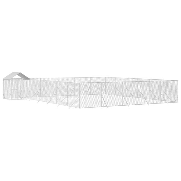 vidaXL &Kappa;&lambda;&omicron;&upsilon;&beta;ί &Sigma;&kappa;ύ&lambda;&omicron;&upsilon; &Epsilon;&xi;. &Chi;ώ&rho;&omicron;&upsilon; &mu;&epsilon; &Omicron;&rho;&omicron;&phi;ή &Alpha;&sigma;&eta;&mu;ί 12x12x2,5 &mu; &Gamma;&alpha;&lambda;&beta;. &Alpha;&tau;&sigma;ά&lambda;&iota;