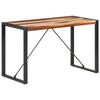 vidaXL Τραπεζαρία 120x60x75 εκ. από Μασίφ Ξύλο