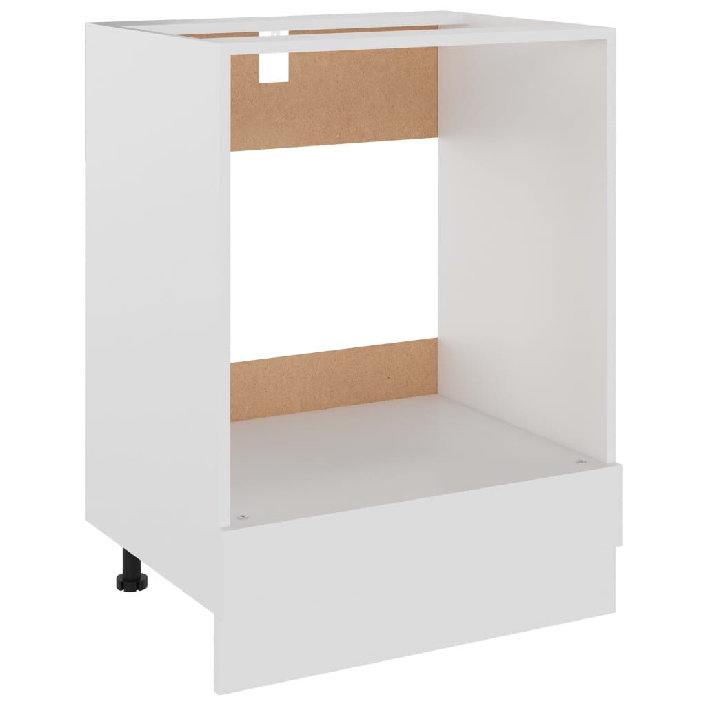 vidaXL Ντουλάπι για Φούρνο Lyon Lyon Λευκό 60x46x81,5 εκ. Επεξ. Ξύλο